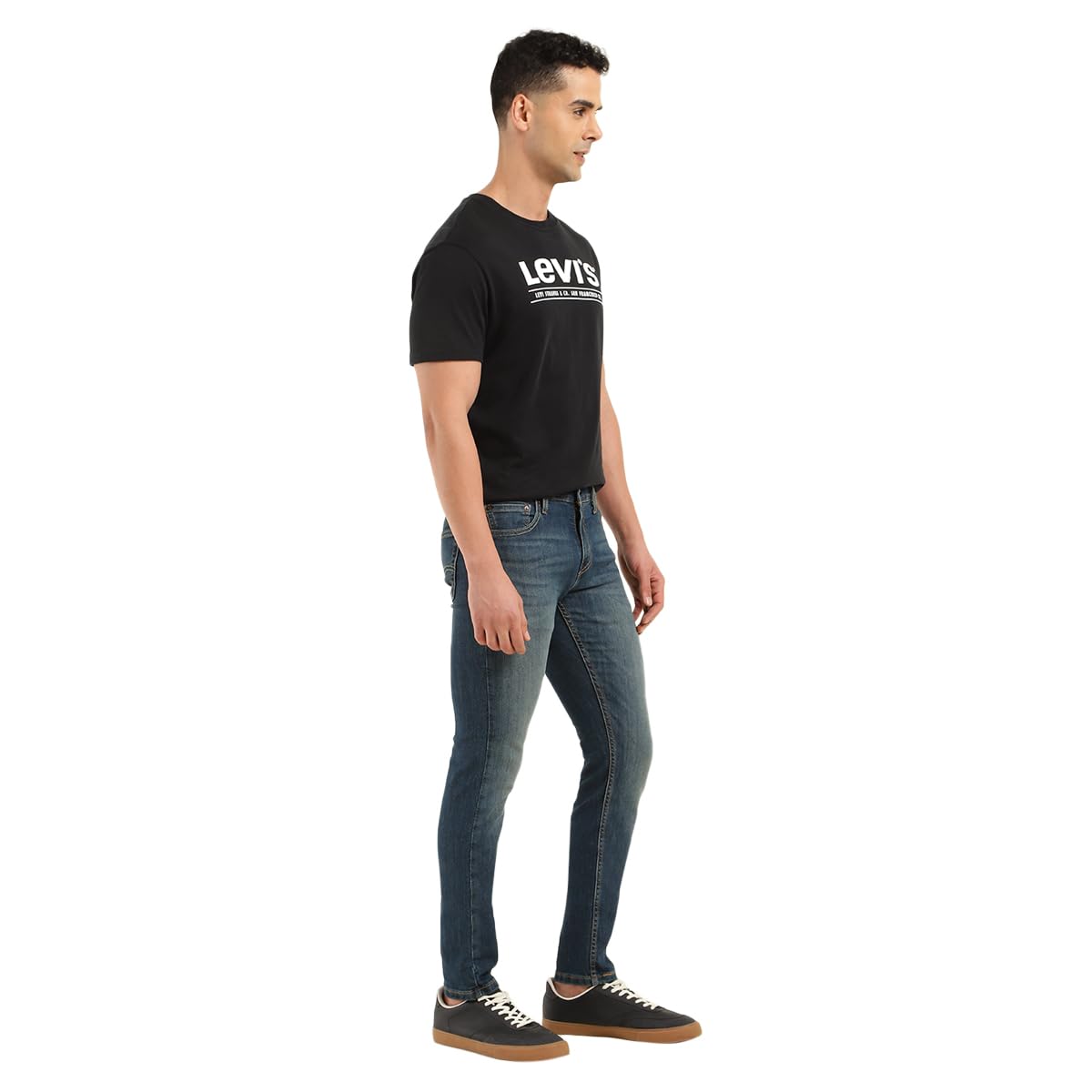 Levi's Men's Tapered Jeans (A7086-0090_Navy | Rise Style: Mid Rise