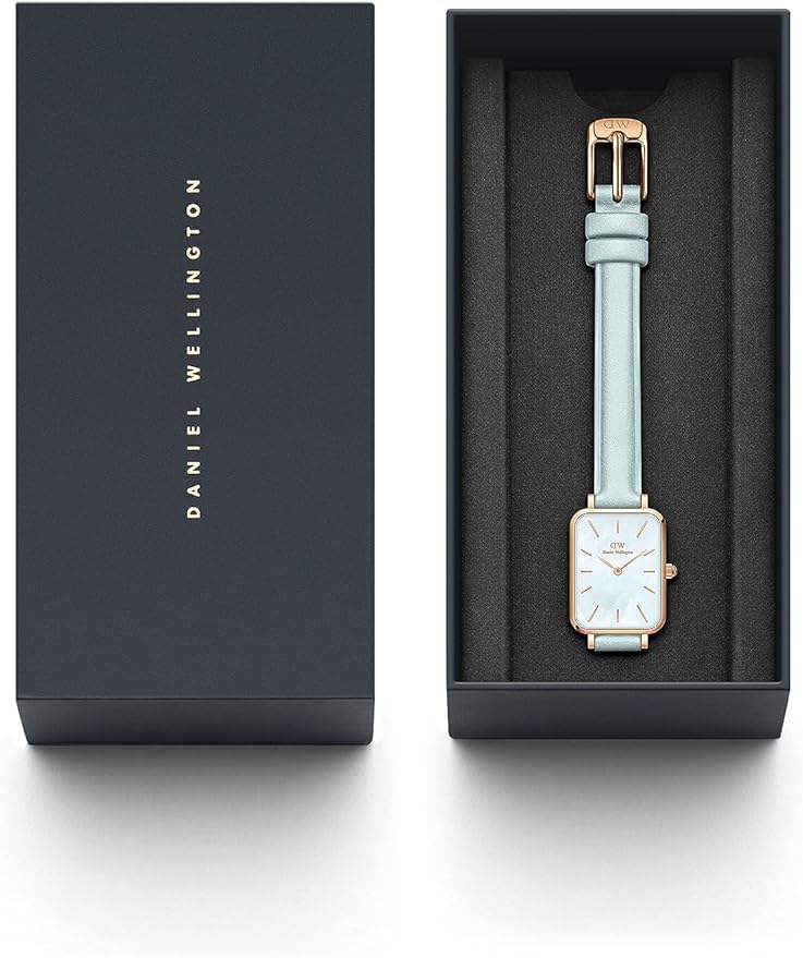 Daniel Wellington Analog Mother of Pearl Blue Dial Women's Watch-DW00100638K