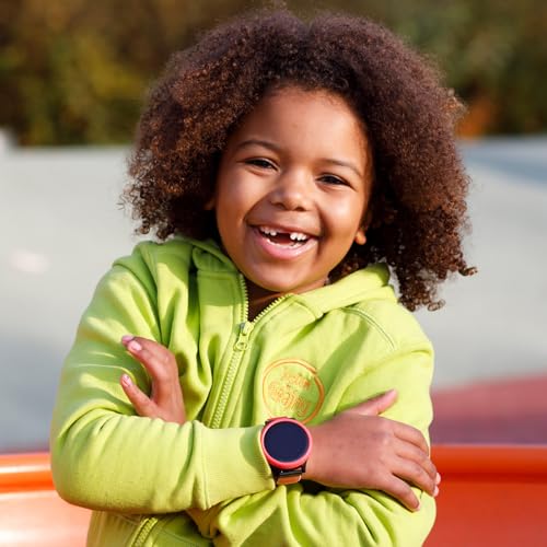 ANIO 6 smartwatch for children, GPS and phone function, Dt. manufacturer, data protection and phone support, long battery life, SOS, Telekom SIM card €30 Amazon coupon after registration