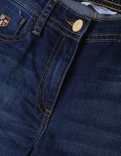 U.S. POLO ASSN. Girl's Regular Jeans (UGJEN0003_DK. Blue_EES)
