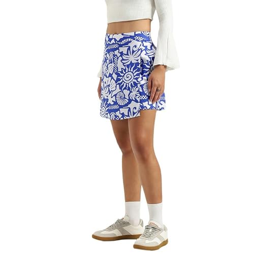 United Colors of Benetton Regular Fit Tropical Print Shorts