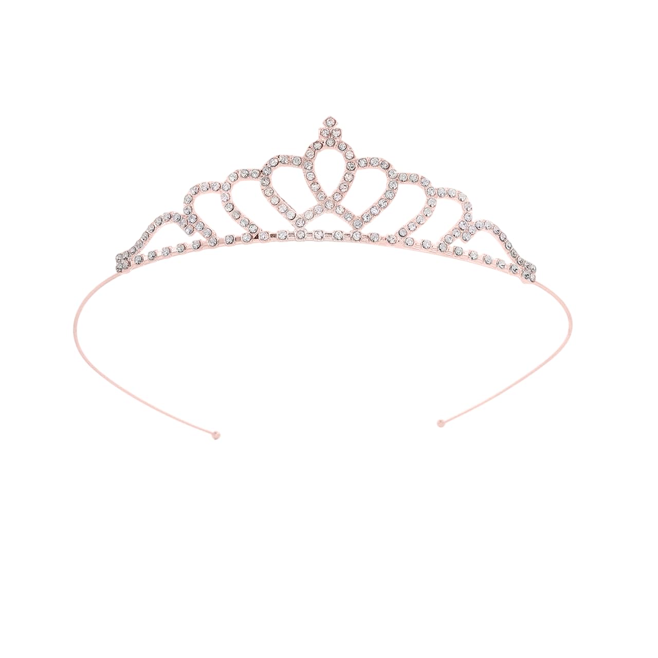 Curated Cart Stylish Birthday Sash and Crown Set - 2 Pcs | Birthday Queen Crown & Sash for Best Friend, Sister, Teenager | Perfect Gifts & Decorations - RoseGold