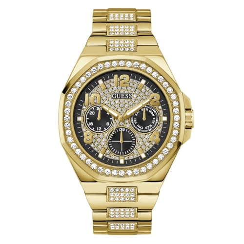 GUESS Trend 46 mm Black Dial Men Chronograph Watch- GW0785G2