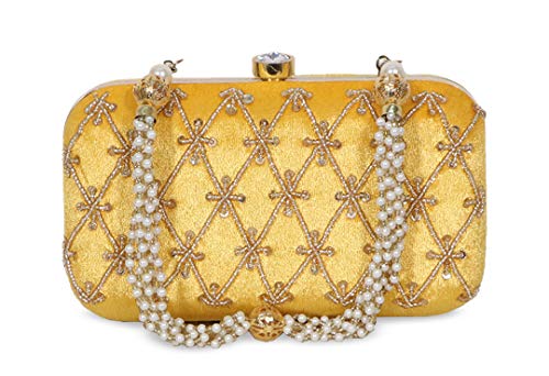 DUCHESS Women's Clutch (Yellow)