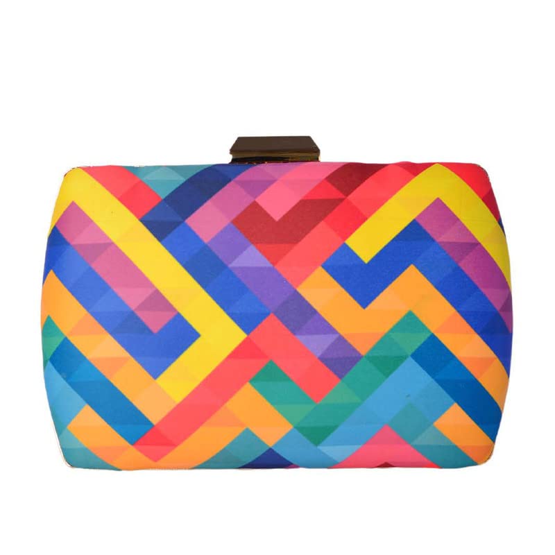 Artklim Bust Of Color Line Clutch