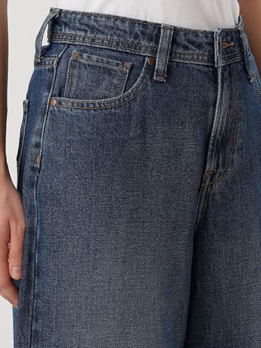 Pepe Jeans Navy Blue Women Straight Fit Jeans