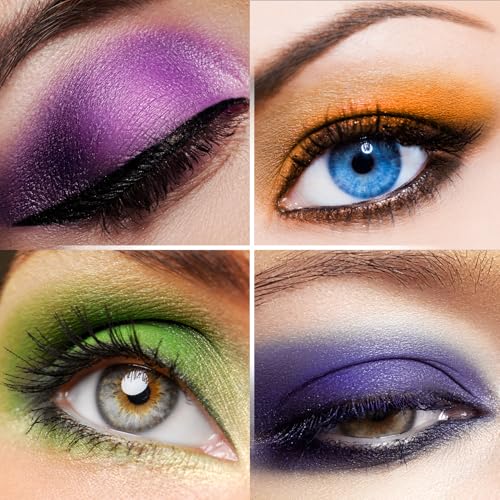 Profusion Cosmetics 10 Shade Eyeshadow Palette - High Pigmented Multi-Finish Colors, Vegan & Cruelty-Free, Create Stunning Looks On-the-Go - Travel-Friendly & Versatile Makeup, Spectrum