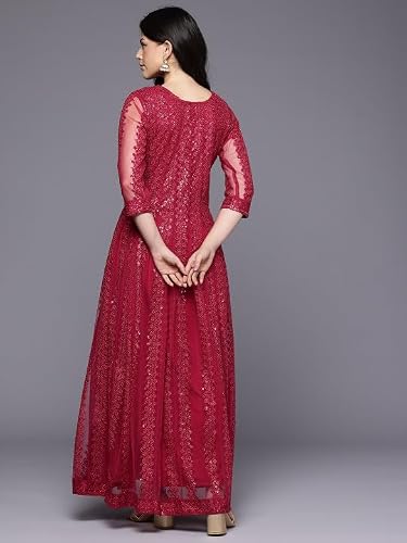 Ahalyaa Womens Printed Ethnic Dress