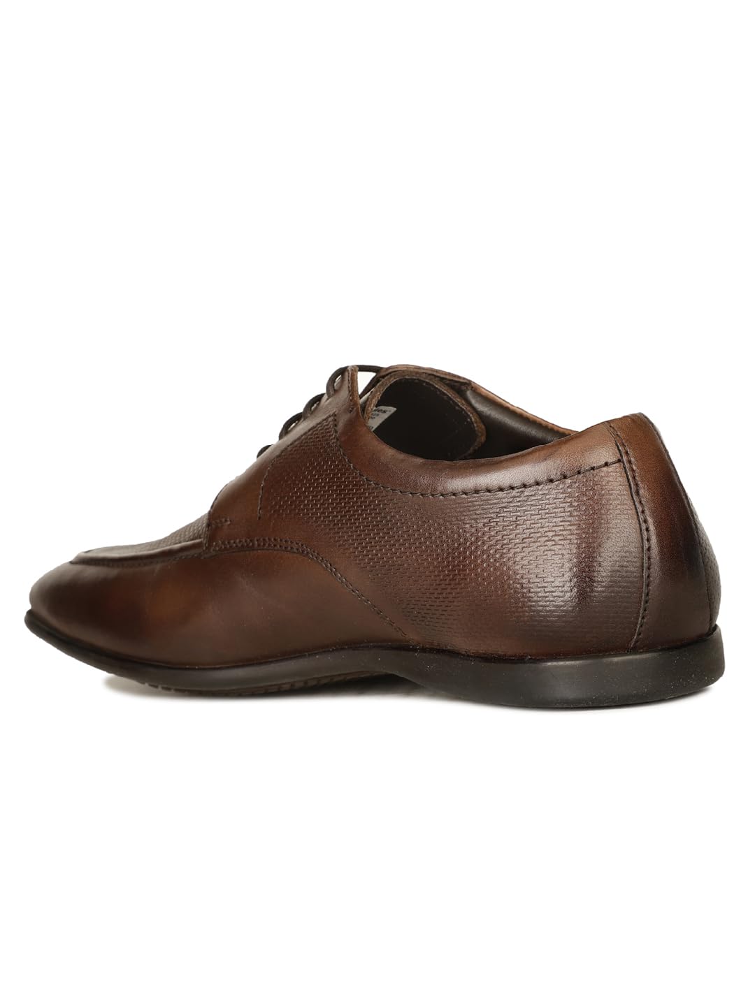 Hush Puppies Mens LOFFLER Derby E Brown Uniform Dress Shoe - 10 UK (8244825)