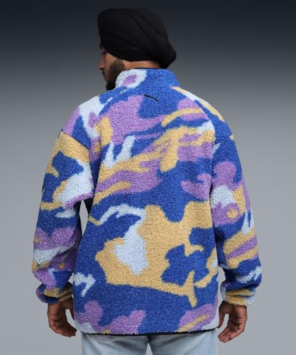 PUMA | Commissioner Dylan Polar Men's Fleece Jacket | Canvas-AOP | XS