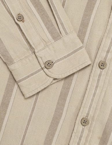 U.S. Polo Assn. Denim Co. Men's Vertical Striped Regular Fit Shirt