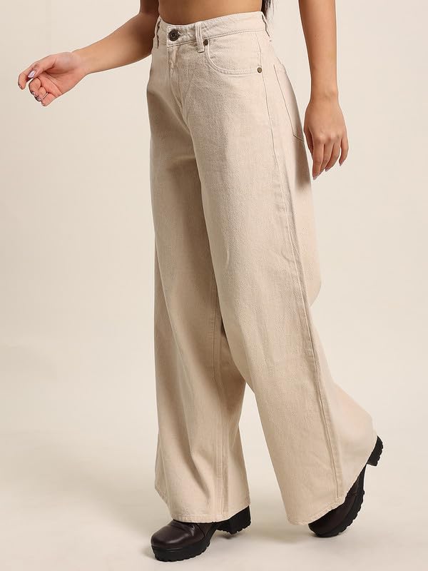 Bene Kleed Denim Trousers for Women Slim Fit Jeans