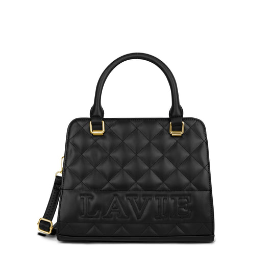 Lavie Women's Quilt Joanna Satchel Bag | Satchel Handbag for Work | Ladies purse | Stylish Shoulder Bag | Gift for Women