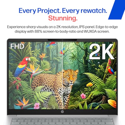 HP Omnibook 3, Snapdragon X Processor 45 TOPS (16GB LPDDR5x,512GB SSD) 2K WUXGA, Anti-Glare, 14''/35.6cm, Win 11, M365*Office 24,Silver,1.42kg, hz0026QU, Lighter mini Charger, FHD IR Camera, AI Laptop