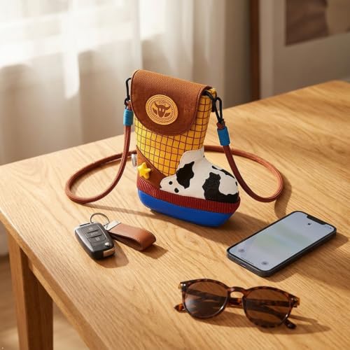 Disney Pixar Collection Boot-Shaped Crossbody Bag (Woody)