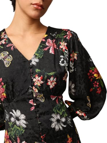 ONLY Women's Regular Fit Black Dress