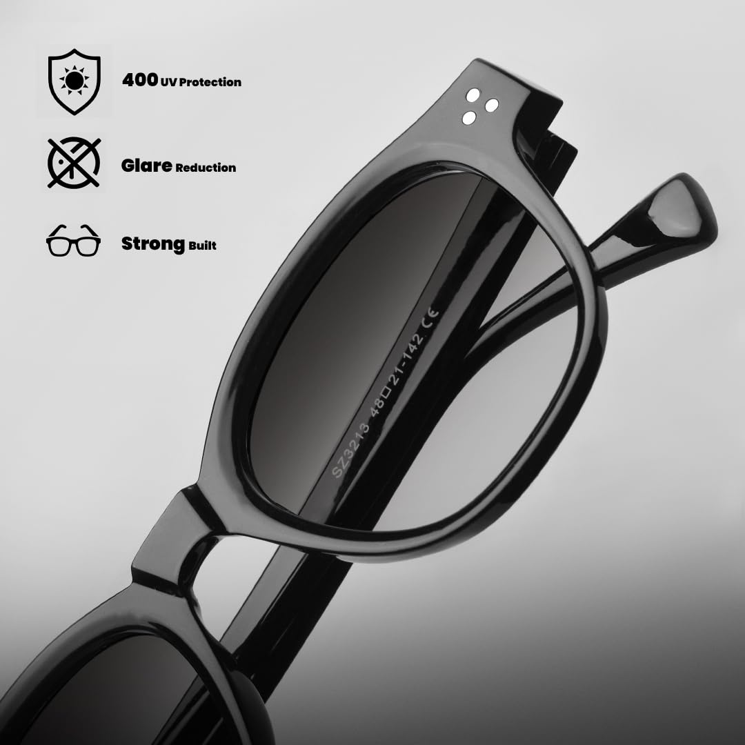 SAM AND MARSHALL TOREN Sunglasses I 400UV Protection I Round Sunglass I Men & Women