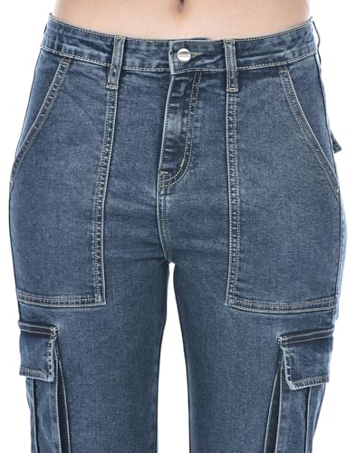 Numero Uno Women's Straight Jeans (GWJNRH44_Mid Blue