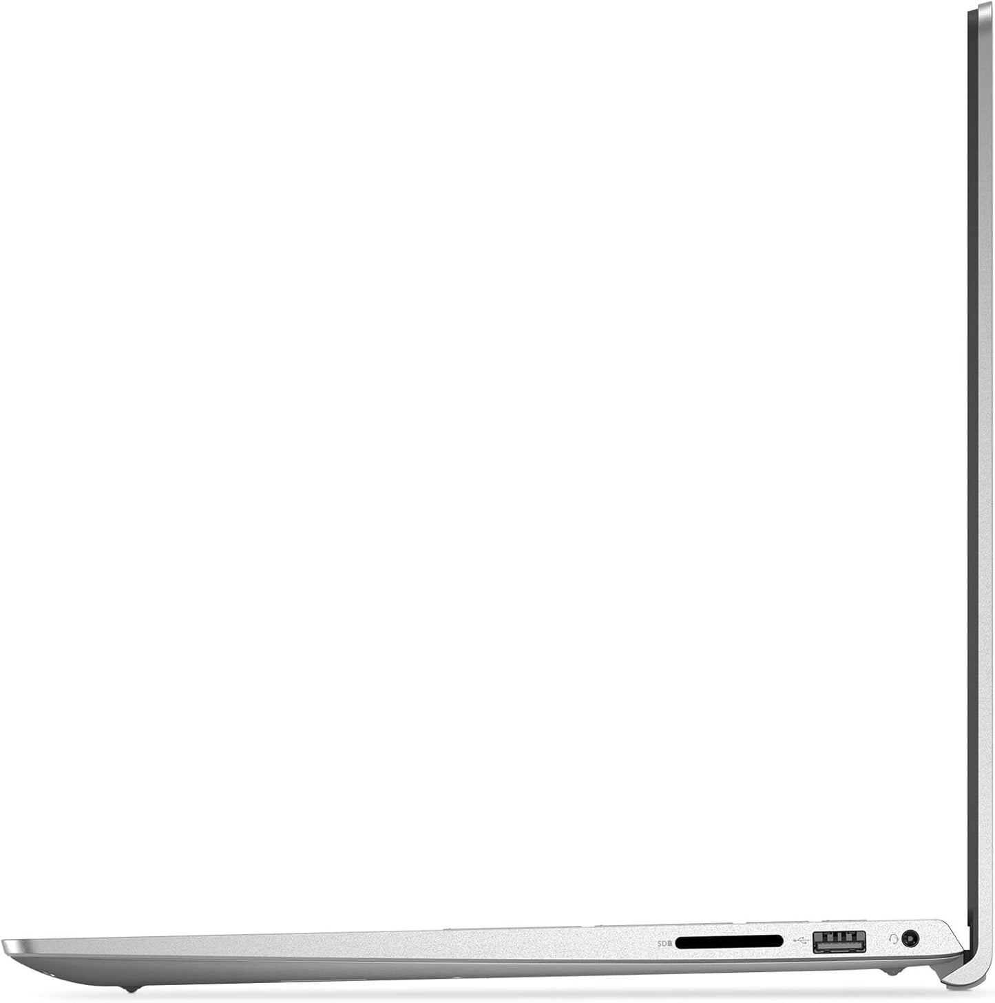 New Dell 15 Laptop, 14th Gen Intel Core 3 Processor, 8GB, 512GB,Intel UHD Graphics Graphics, 15.6" FHD 120Hz IPS 250 nit Display, Standard Keyboard, Win 11 + Office H&S 2024, Platinum Silver, 1.63kg