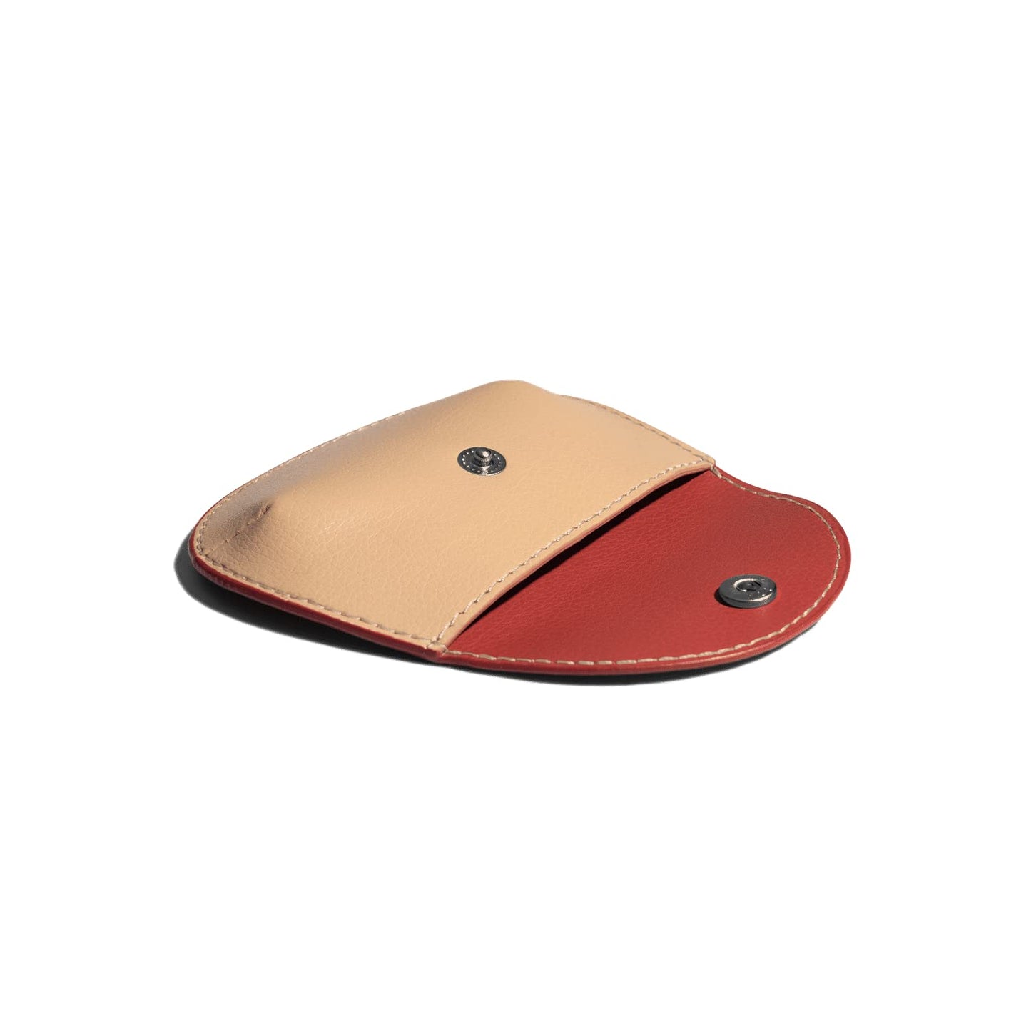 DailyObjects Pellet Cable/Coin Wallet | Multipurpose Faux Leather Wallet/Clip Organiser/Cable Holder/Coin Wallet - Red