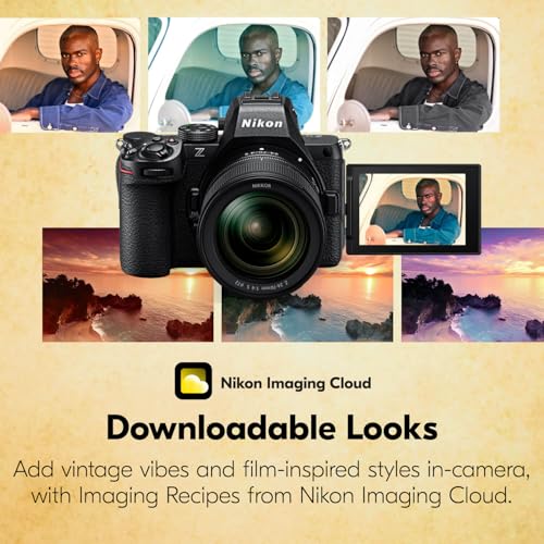 Nikon Z5 II with Telephoto Zoom Lens | Full-Frame mirrorless Stills/Video Camera with 24-200mm Wide-Angle to telephoto Zoom Lens | Nikon USA Model