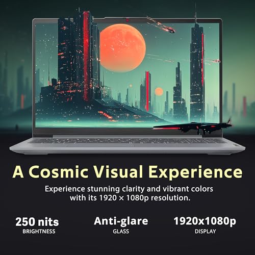 Lenovo IdeaPad Slim 3i 15.6" FHD Laptop, Intel Core i3-N305(8-Core), 8GB LPDDR5, 1.12TB Storage(128GB UFS+1TB Docking Station Set), UHD Graphics, Numeric Keypad, Fast Charge, WiFi 6, Win 11, Grey