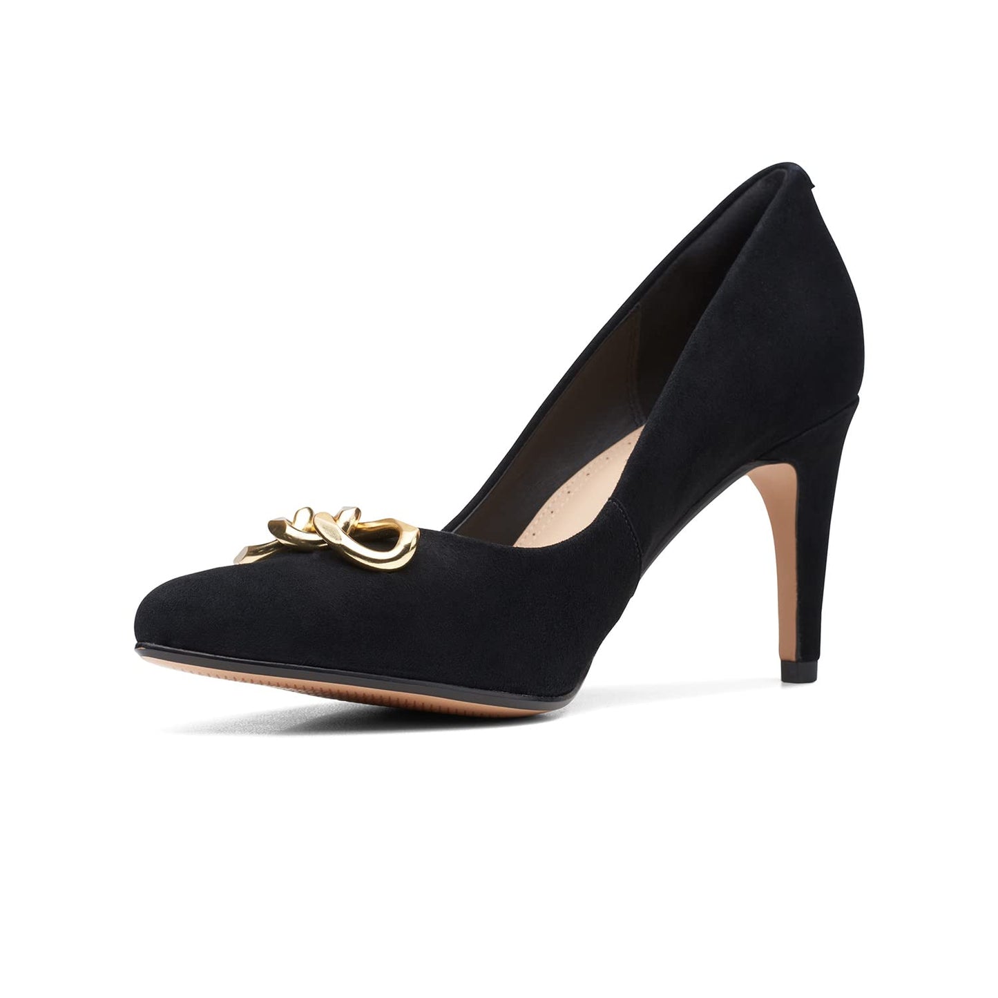 Clarks Women Stiletto Laina85 Trim Black SDE UK-6