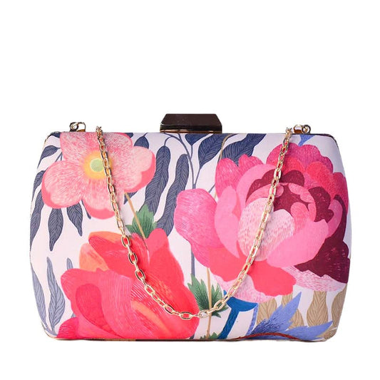 Artklim Pastel Perfect Printed Clutch