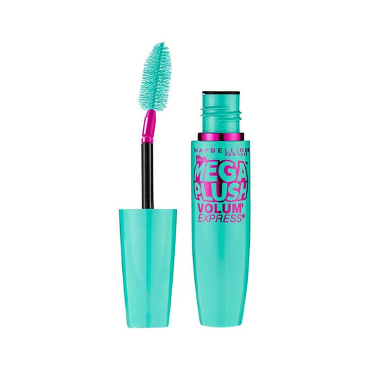 Maybelline Volum' Express The MegaPlush Washable Mascara, Blackest Black [270], 0.3 oz
