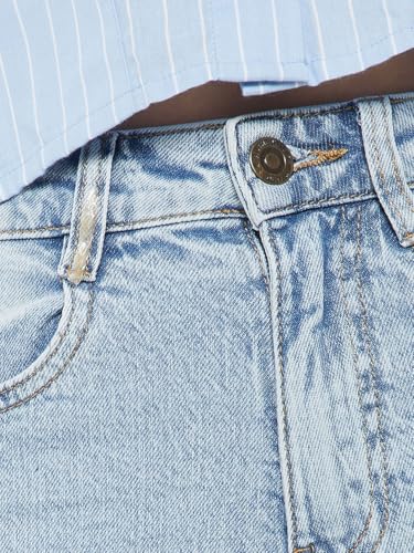 Max Women Washed Slim Straight Fit Jeans (Blue_28)