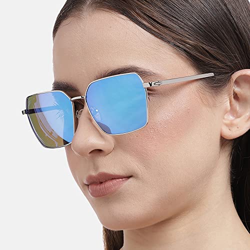 Carlton London Women Rectangle Sunglasses with UV Protected Lens