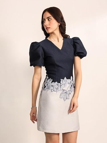 Kazo Bluey Mini Dress (Blue XS)