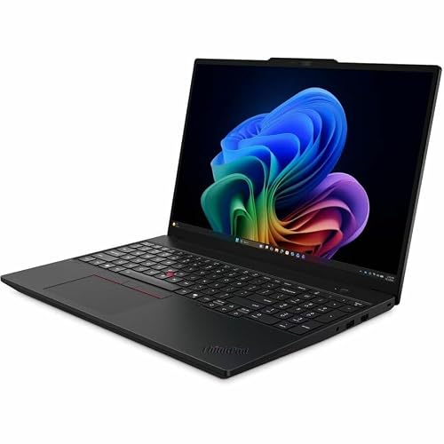 Lenovo ThinkPad T16 Gen 5 21WT000GUS 16" Touchscreen Copilot+ PC Notebook - WUXGA - 60 Hz - Intel Core Ultra 7 Series 3 365 - vPro Technology - 32 GB - 512 GB SSD - English Keyboard - Black