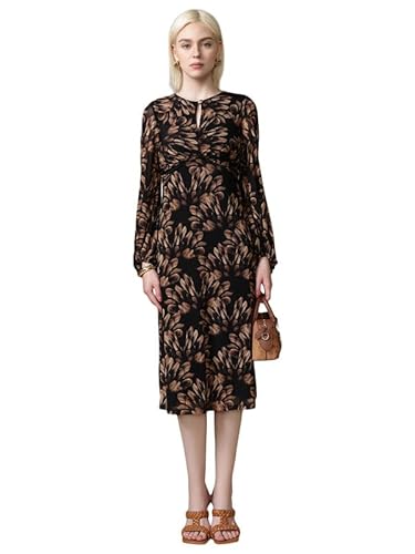 Kazo Dottie 2 Midi Dress (Black_L)