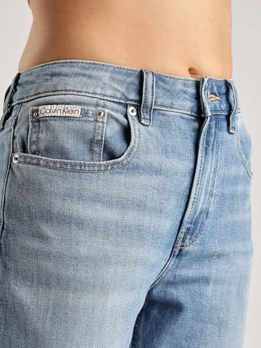 Medium-Wash Slim Fit Mid Rise Jeans