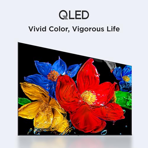 TCL 101 cms (40 inches) Smartchoice Full HD Smart QLED Google TV | Dolby Audio 24 watts | Ai Clarity | Metallic Bezel-Less | Multiple Viewing Mode | 40V5C
