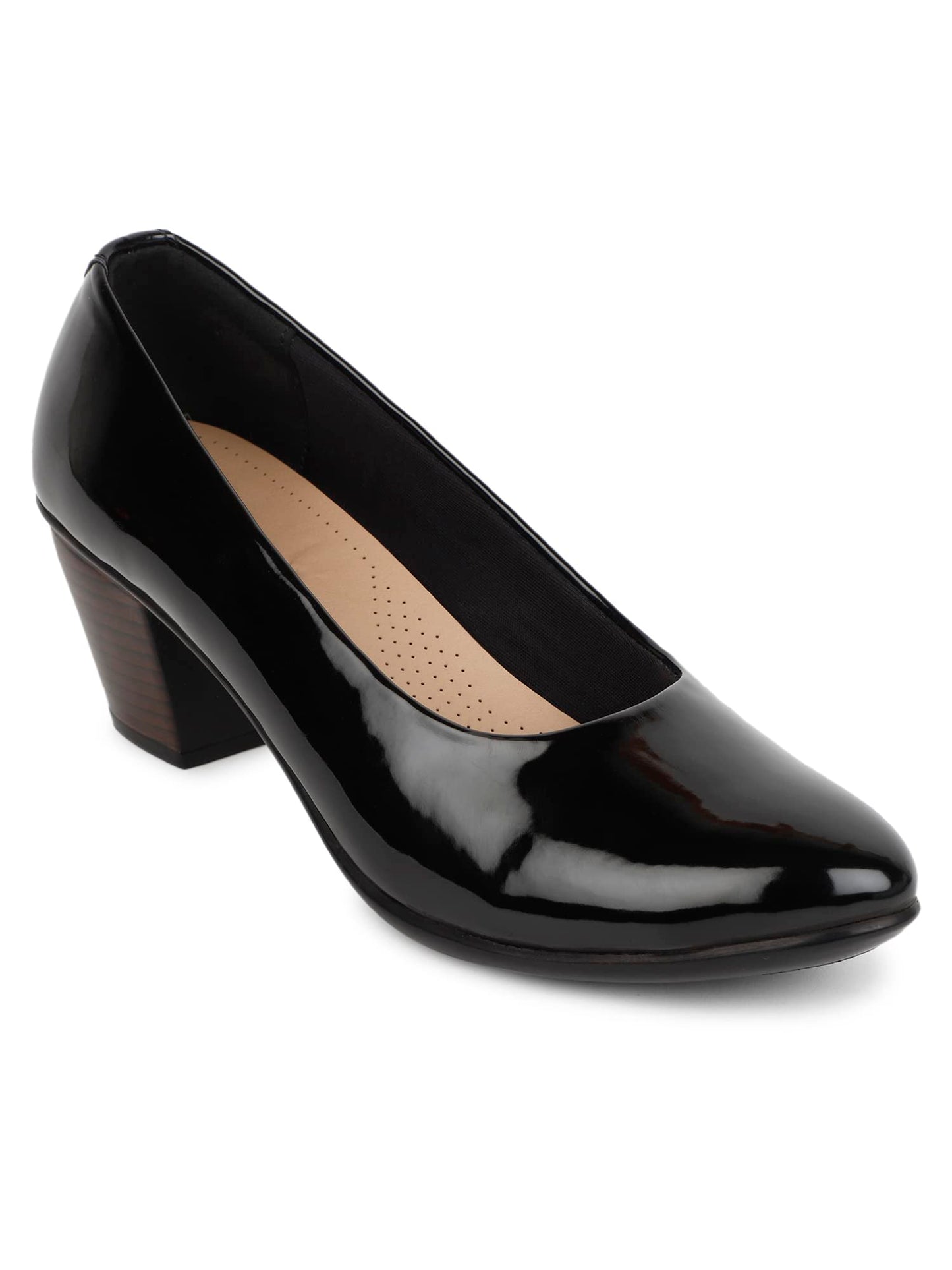 ELLE Women Pump,Black,UK-6