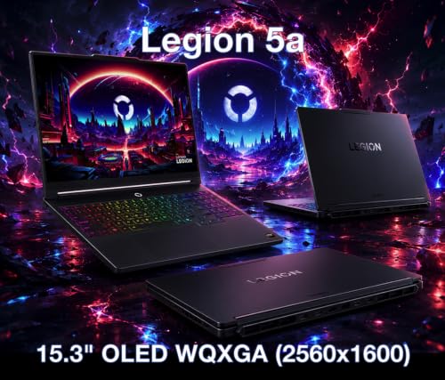 Lenovo Legion 5a Gaming Laptop 15.3" 165Hz OLED WQXGA Display (16GB DDR5)