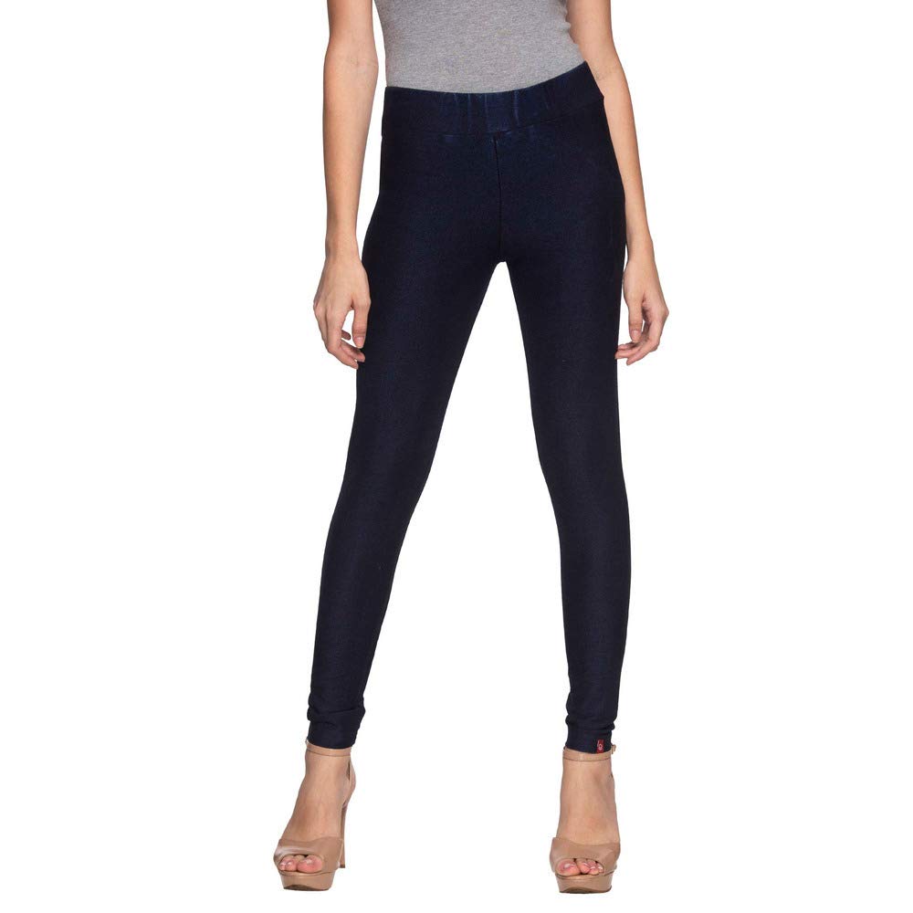 BIBA WOMEN YARNDYED NARROW MIX AND MATCH(MNMCORE15125_BLUE_S)