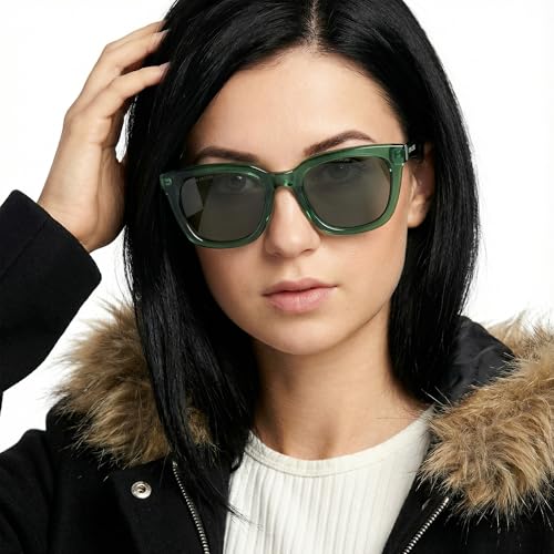 John Jacobs | Polarized and 100% UV Protected Stylish & Premium Sunglasses | Full Rim Cat Eye | JJ Tints | Women