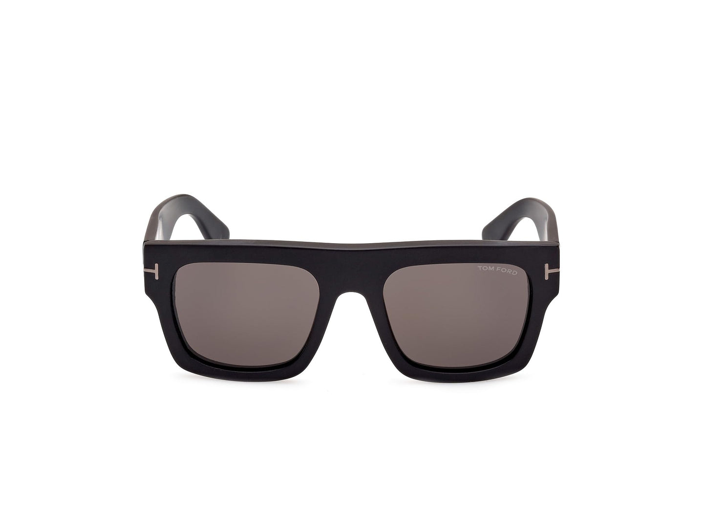 Tom Ford FAUSTO FT 0711-N Matte Black/Smoke 53/20/145 unisex Sunglasses, Matte Black, 53/20/145