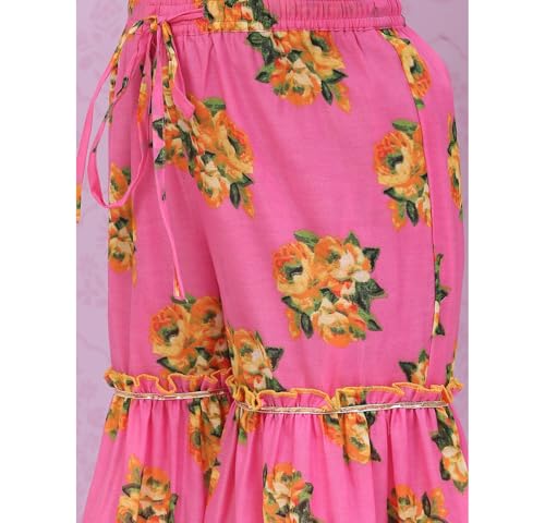 BIBA GIRL SOLID RELAXED KID(KW4755_YELLOW-VIOLET_15)
