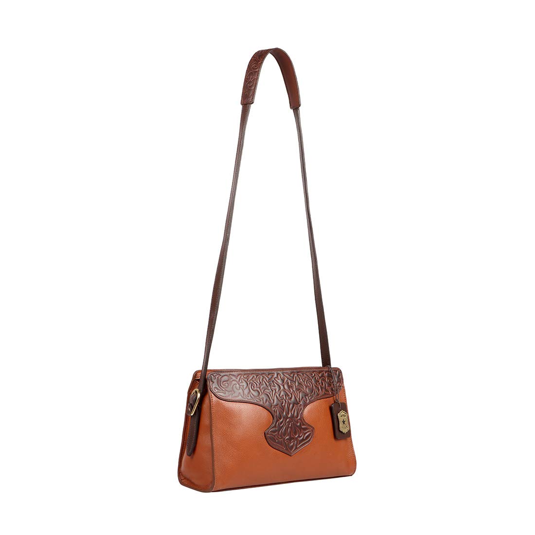 Hidesign Women's Sling Bag (Bronze)