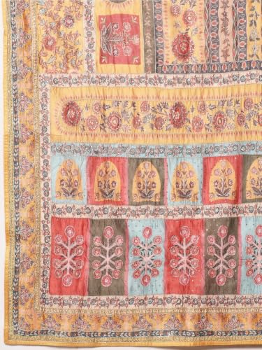 Meena Bazaar Women's Art Silk Saree | Elegant Designer Silk Saree | Soft Lightweight Traditional Ethnic Saree for Wedding, Festival, Party & Special Occasions