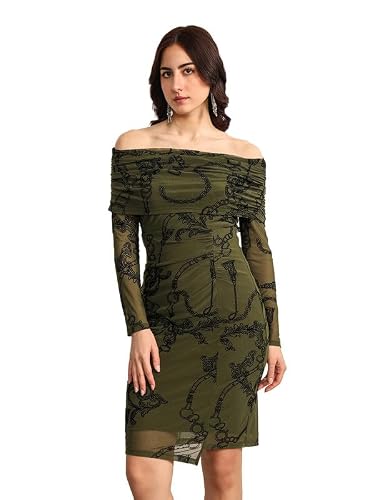Kazo Countess Midi Dress (Olive M)