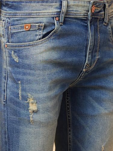 Being Human Dark Tone Men Jeans (Size: 28)-BHDI24123-DARK Tone