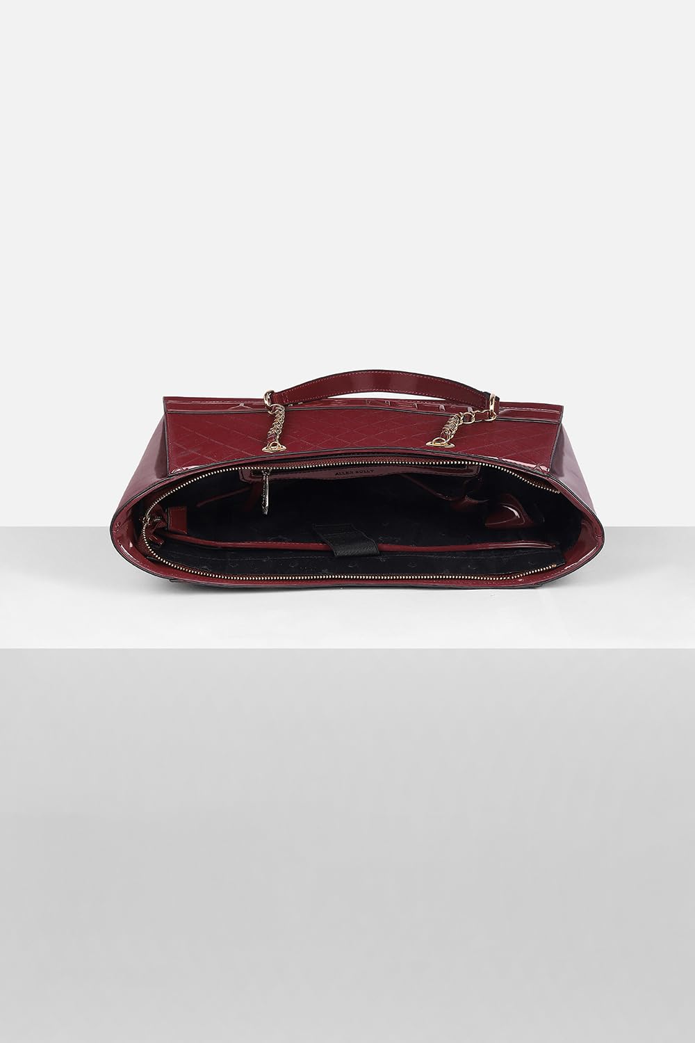Women Maroon Formal Handbag