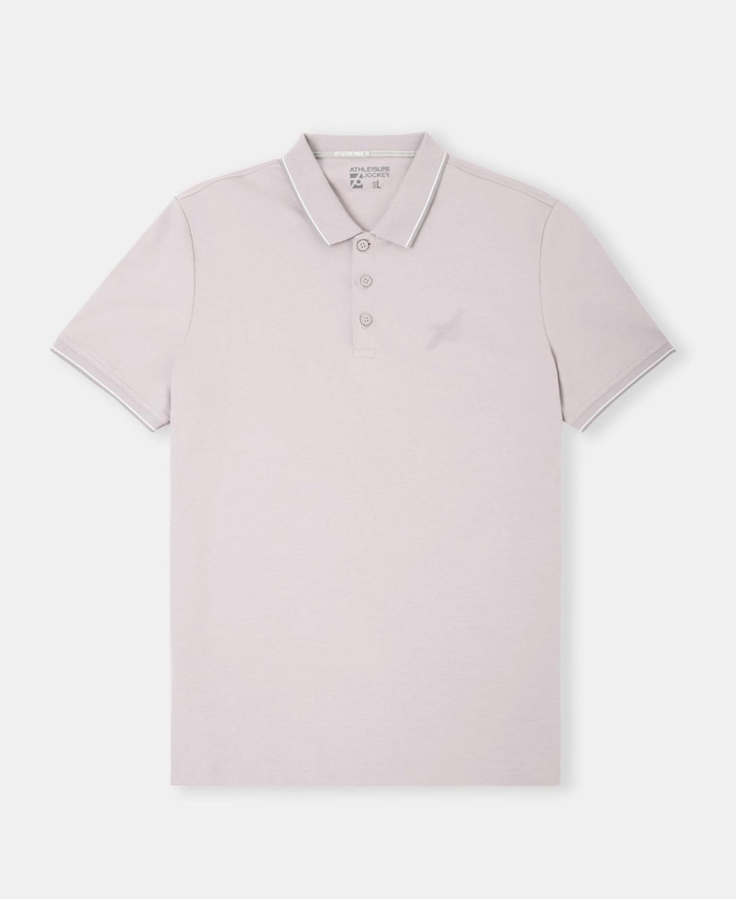 Jockey 3911 Men's Super Combed Cotton Rich Solid Half Sleeve Polo T-Shirt_Nirvana_XL