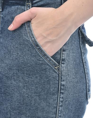 Numero Uno Women's Straight Jeans (GWJNRH44_Mid Blue