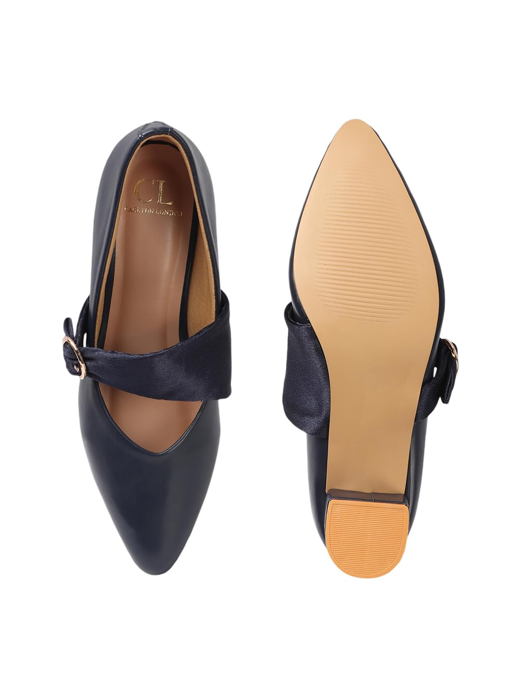 Carlton London Women Shoes,Navy Blue,UK-5